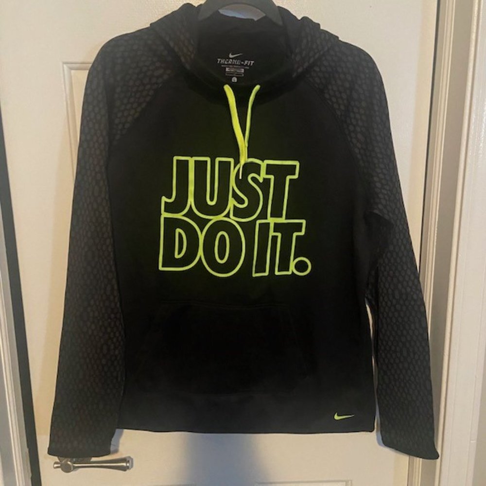Nike Therma Fit Womens Just Do It Hoodie Pullover